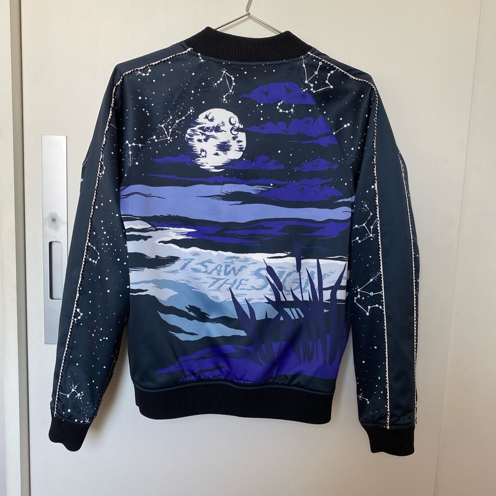 Opening Ceremony reversible satin Jacket